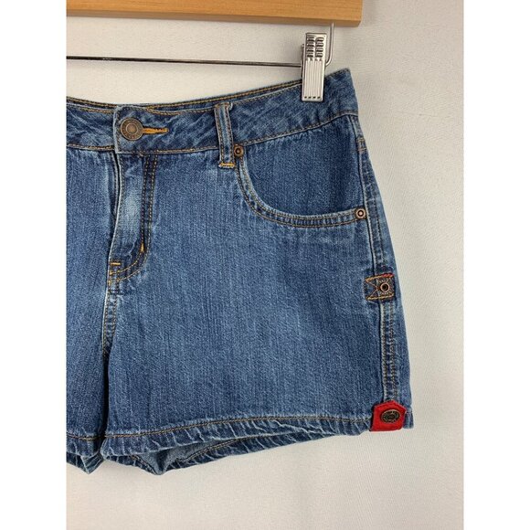 Limited Too Girls Denim Shorts Size 3 Junior - Picture 2 of 5
